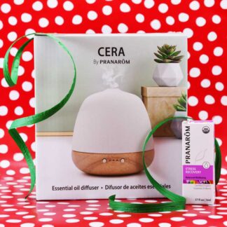 Essential Oil Diffuser and Stress Relief Oil Blend